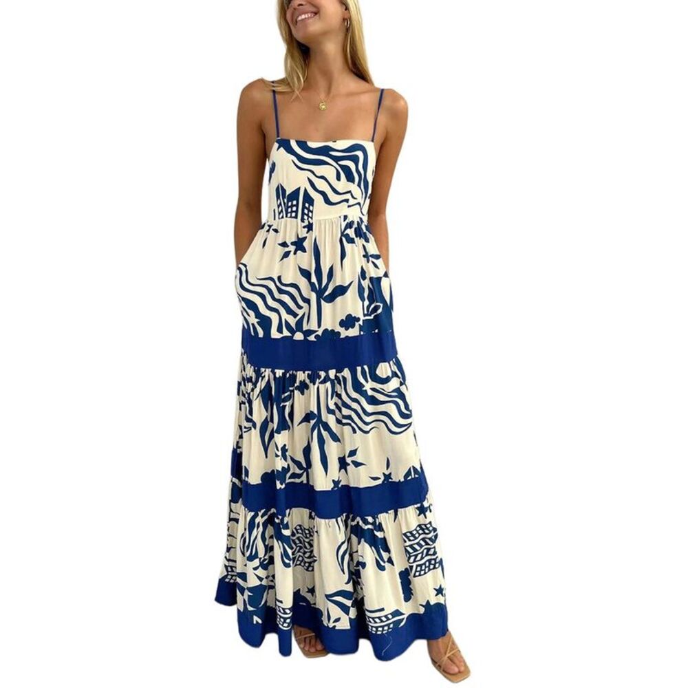 Deli S Womens  Printed Maxi Dress